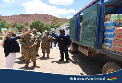 Aduana y FFAA inician nuevo ciclo contra el contrabando en el sur boliviano para desarticular clanes
