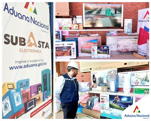 Aduana subastará 32 toneladas de mercancía en Cochabamba | Aduana Nacional