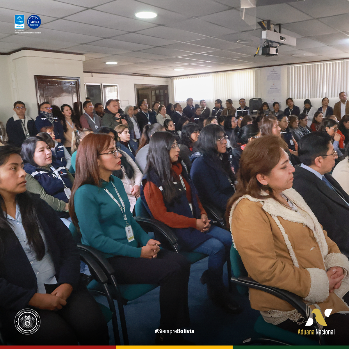 Misa de bendición para las madres de la Aduana Nacional