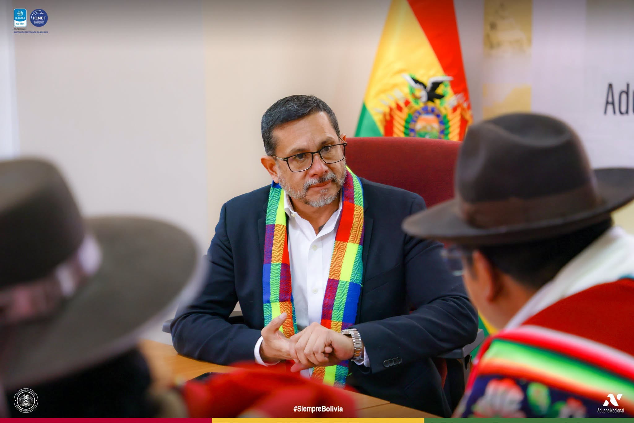 Paz destaca diálogo y anuncia nueva Ley de Minería en sesión de los Ayllus