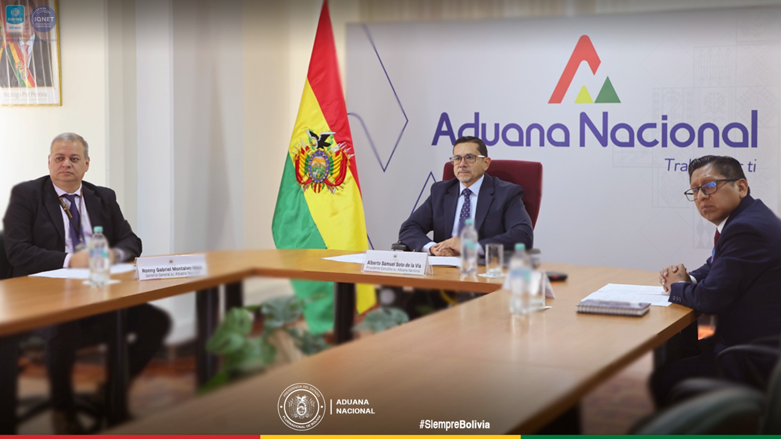 La Aduana Nacional y Programa SECO-OMA fortalecen alianza para la modernización de procesos aduaneros
