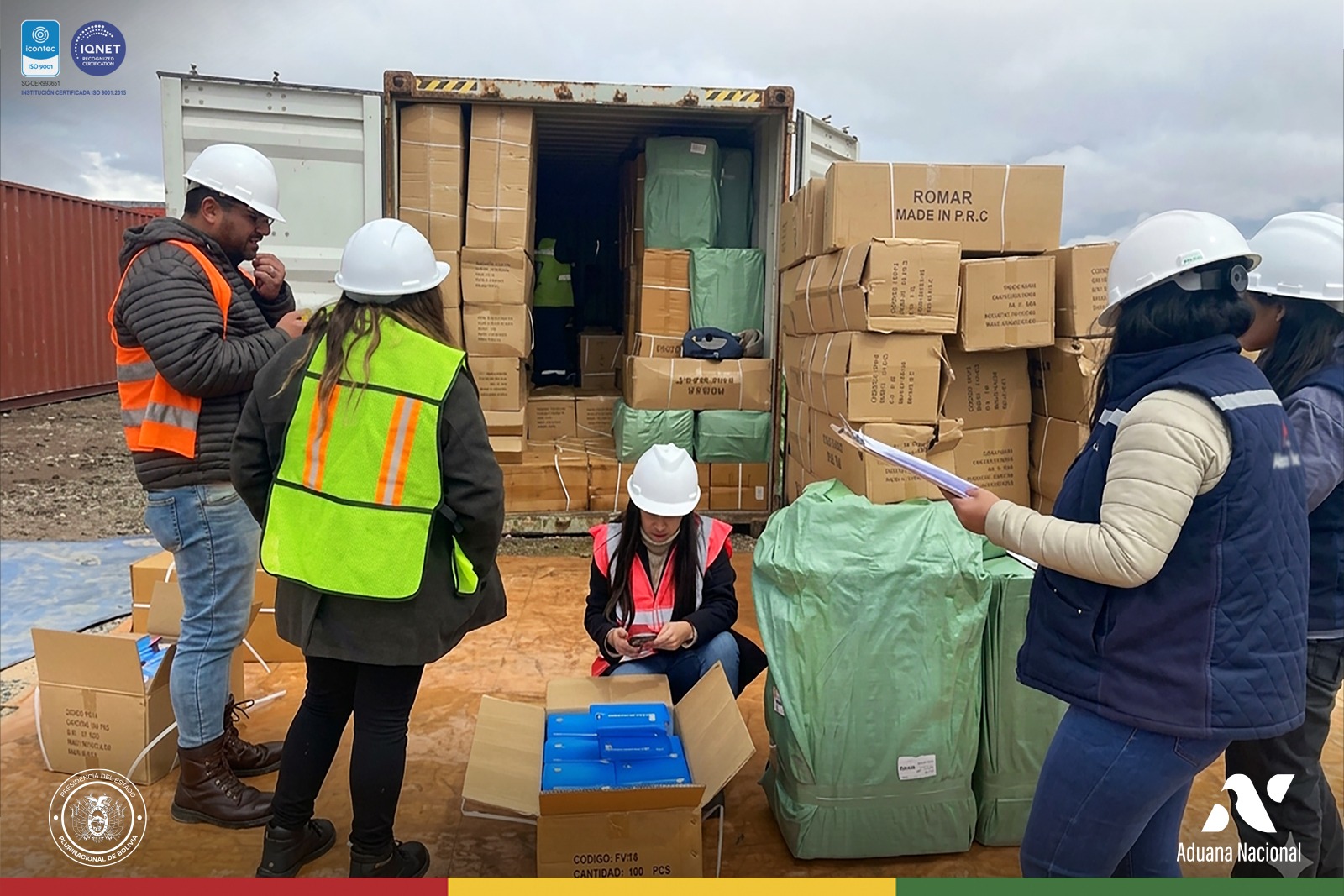 Aduana, SENAPI y FELCC activan acciones contra importación y venta ilegal de grifería FV en Cochabamba