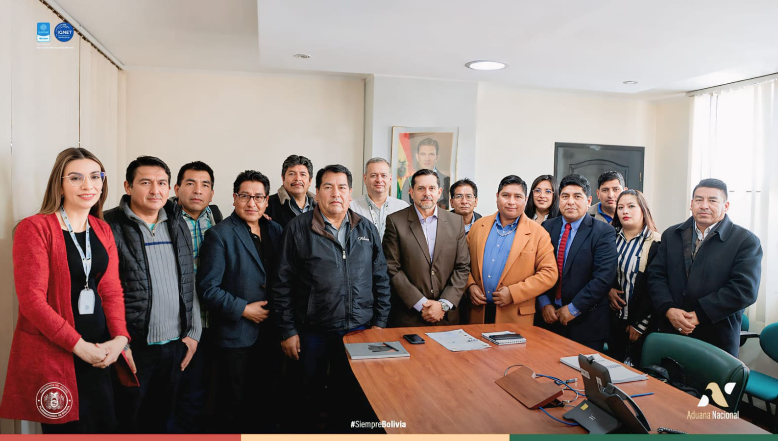 La Aduana Nacional y Comité Multisectorial acuerdan instalar mesas técnicas