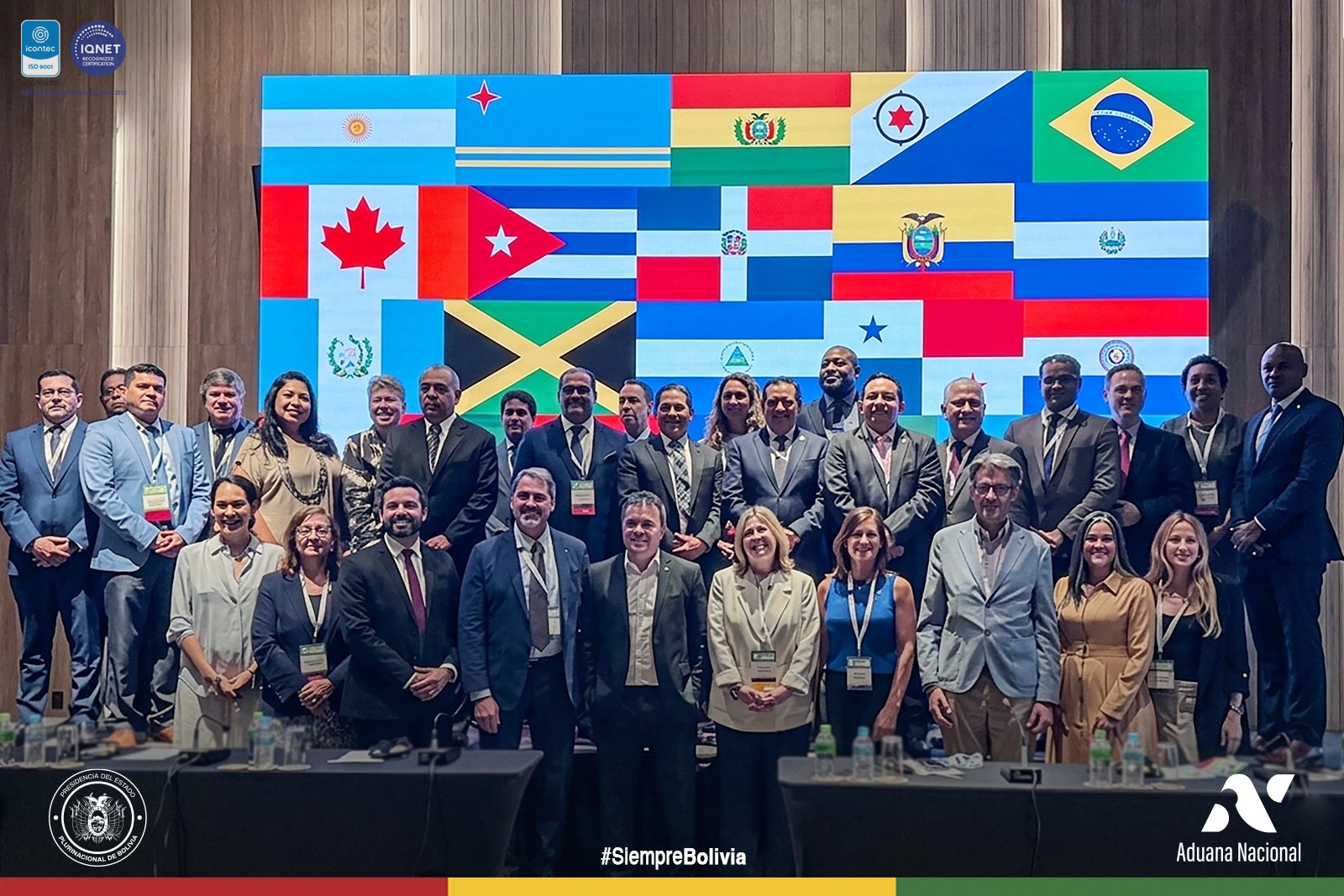 Aduana Nacional refuerza la lucha contra el comercio ilícito en Cumbre Regional de las Américas