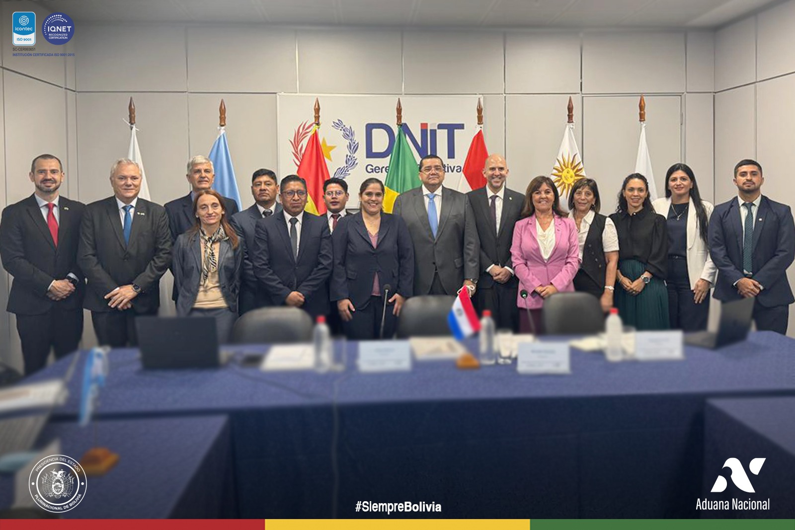 Aduana Nacional fortalece integración regional en reunión del MERCOSUR