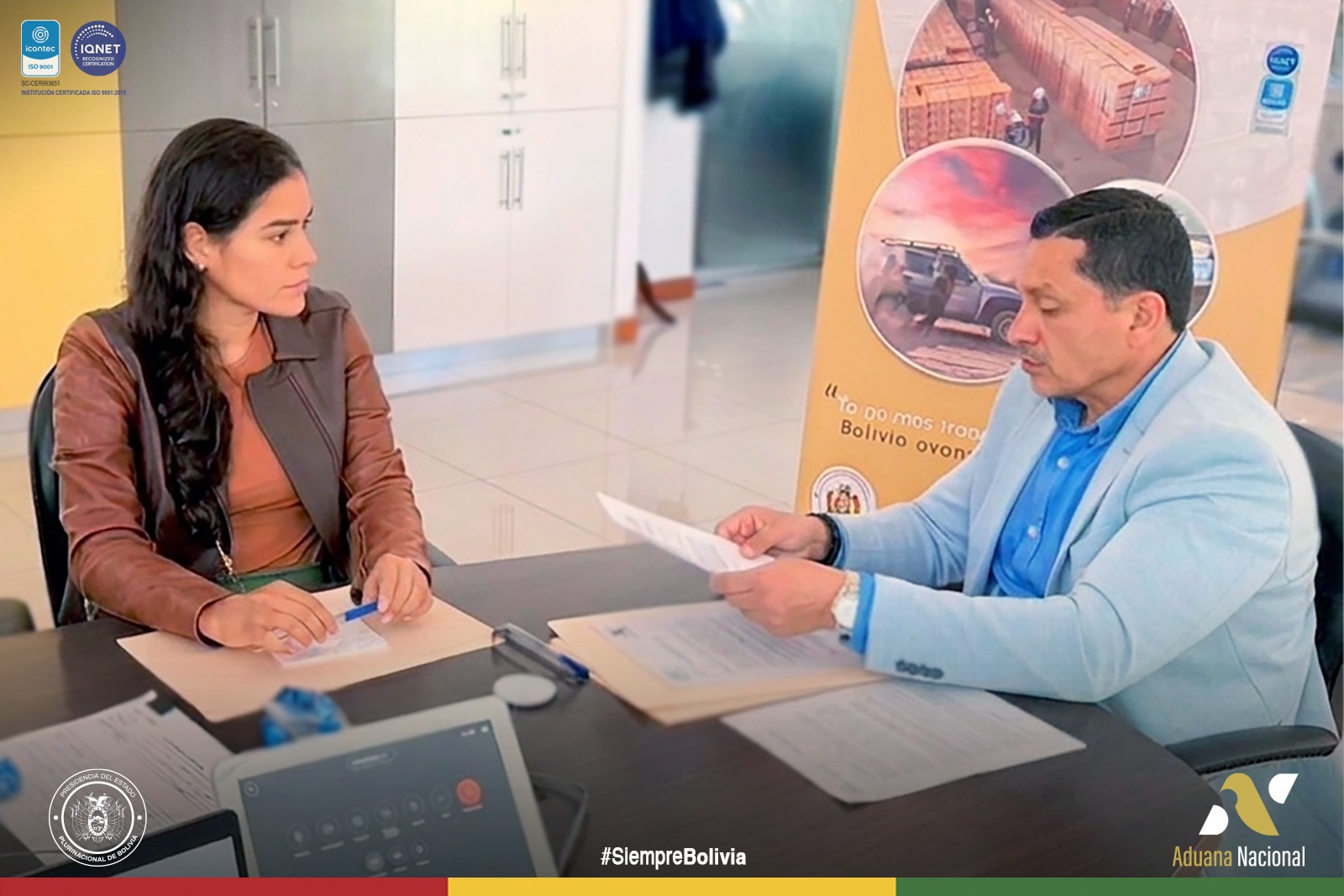Aduana Nacional y Municipio El Carmen Torrez acuerdan acciones sobre control fronterizo en Yacuses