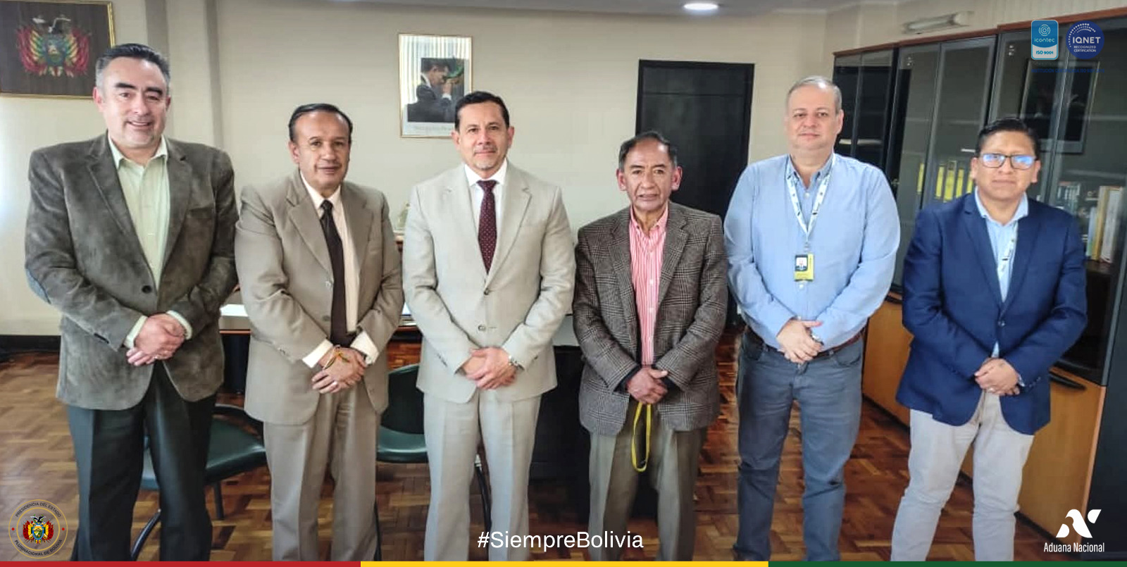 Aduana Nacional y CAMEX sostienen reunión para abordar problemática en el Puerto de Arica