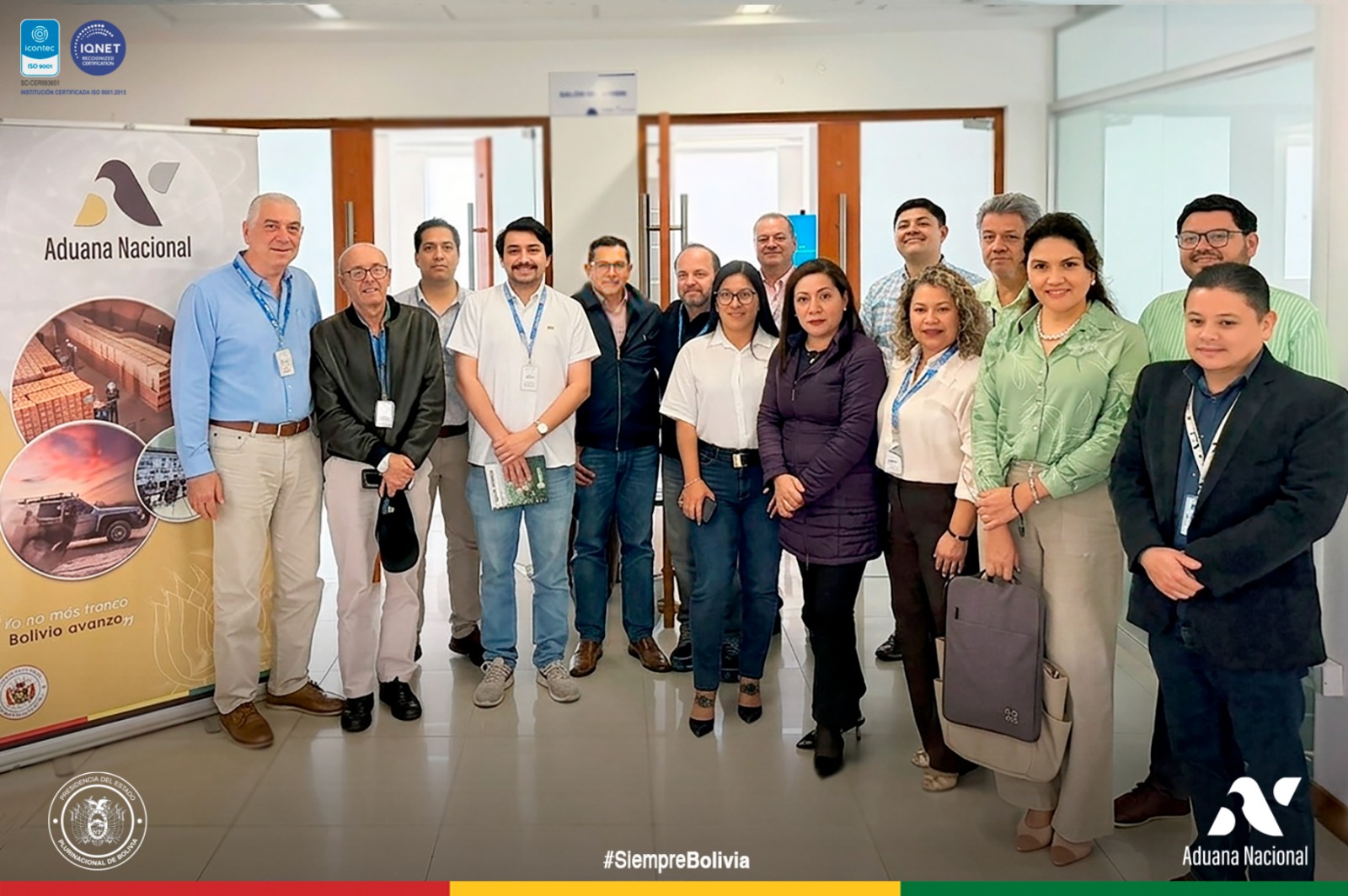 Aduana Nacional y sector privado fortalecen coordinación para agilizar procesos