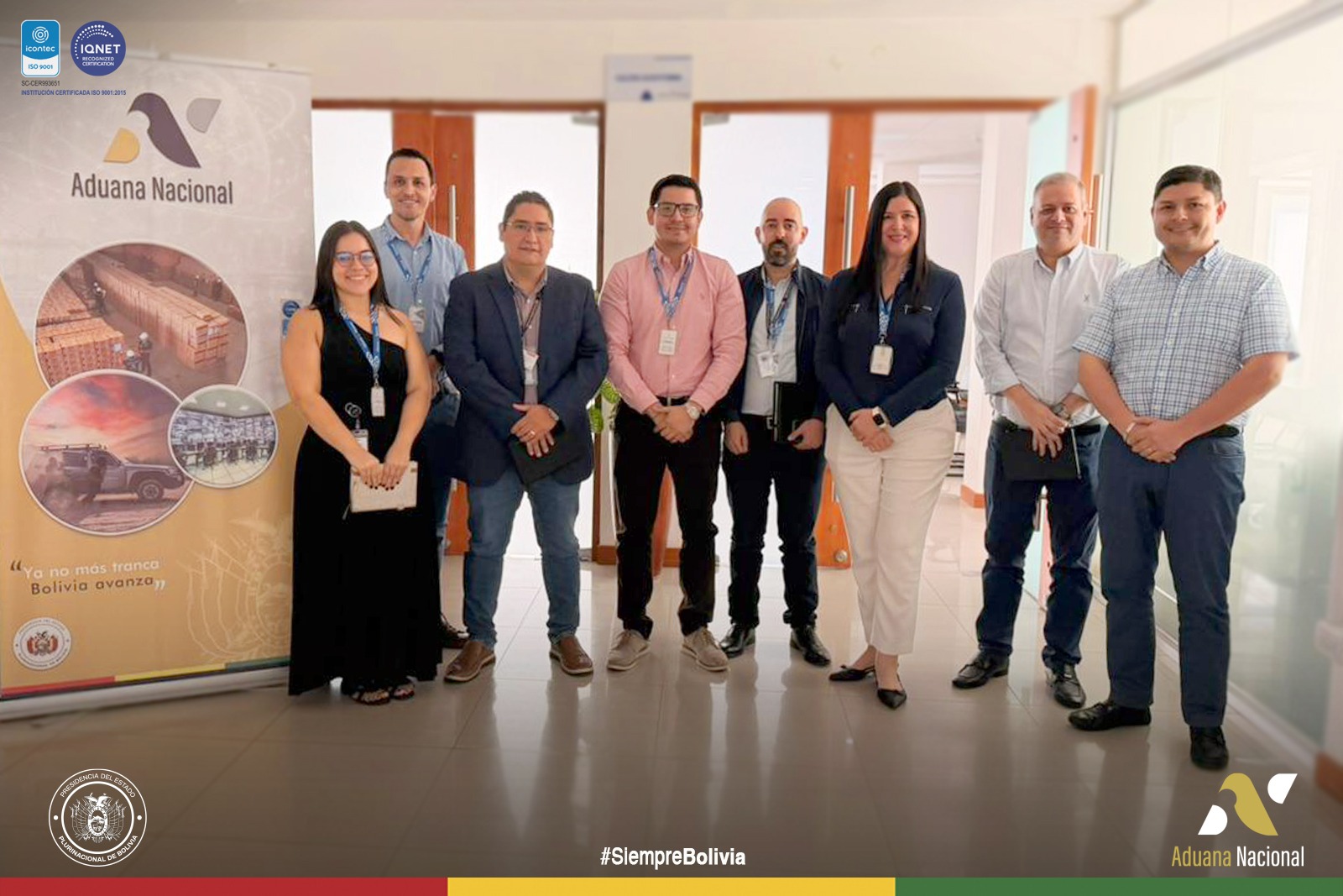 Aduana Nacional impulsa diálogo técnico con ICC Bolivia