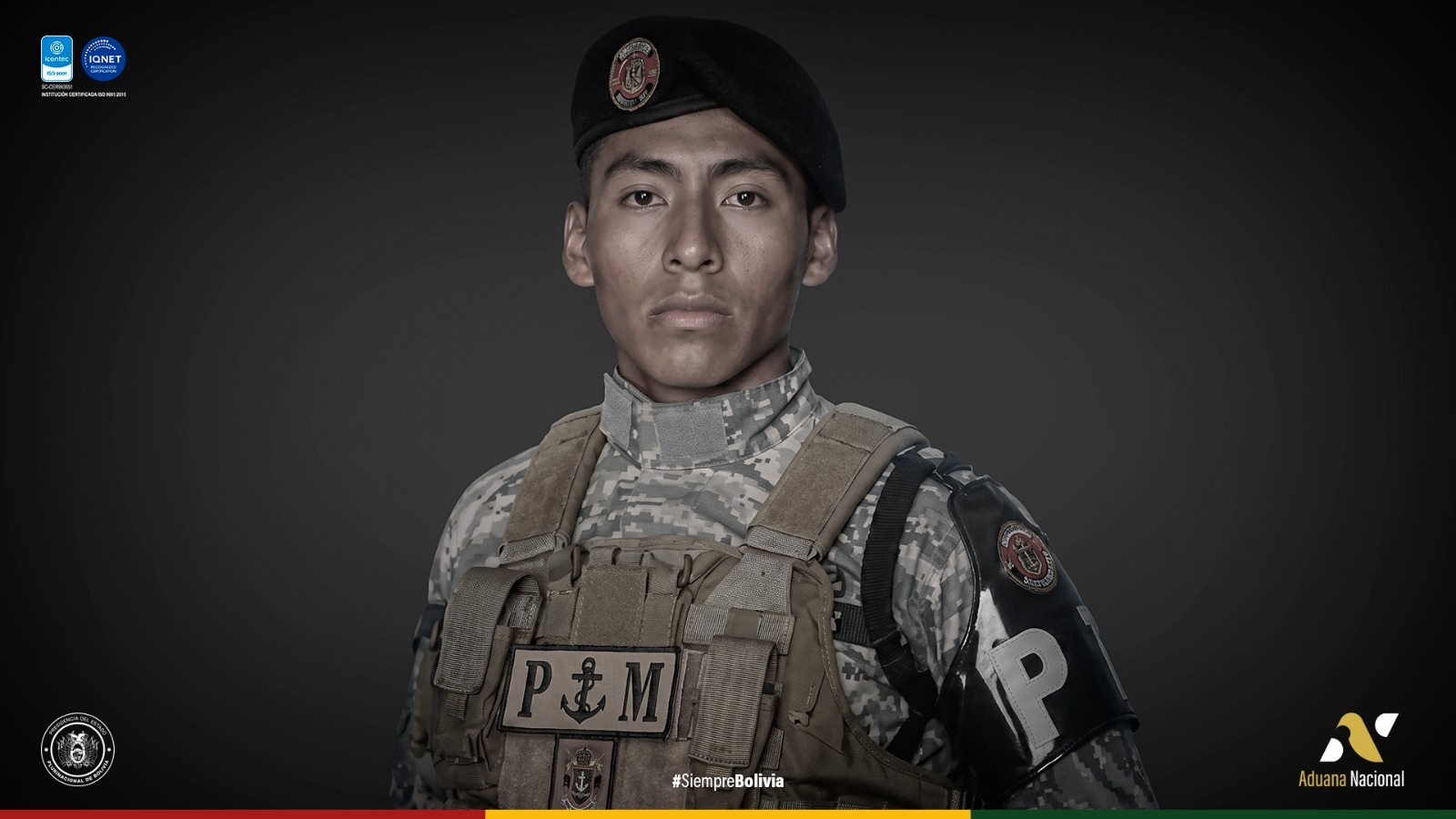 La Aduana Nacional lamenta el fallecimiento de un miembro de la Armada Boliviana en la lucha contra el contrabando