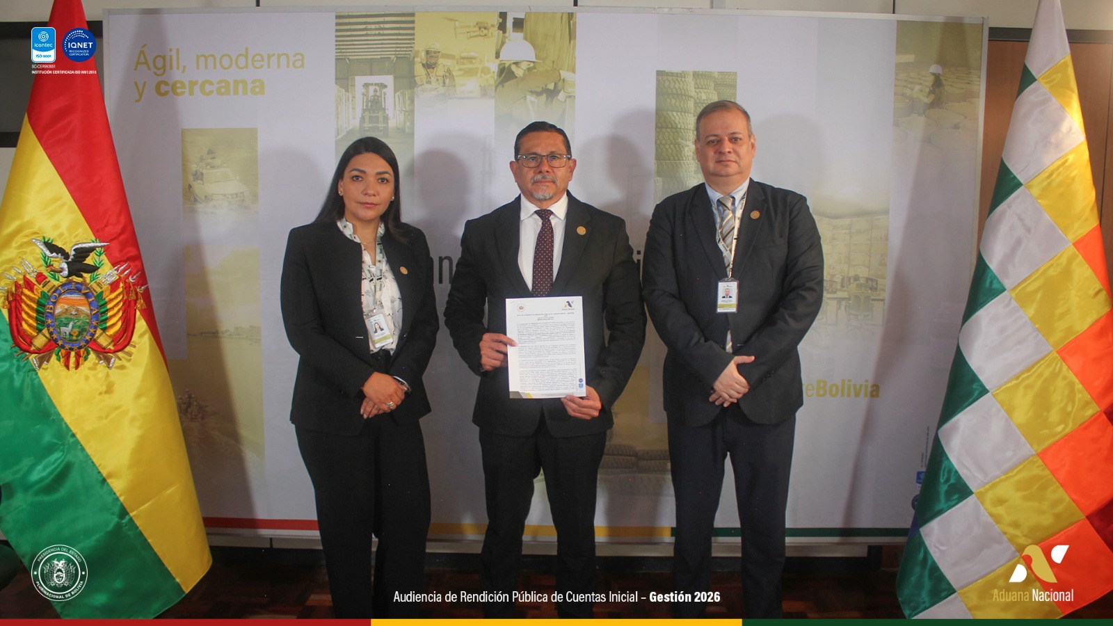 Aduana Nacional proyecta modernización y meta récord de recaudación en 2026