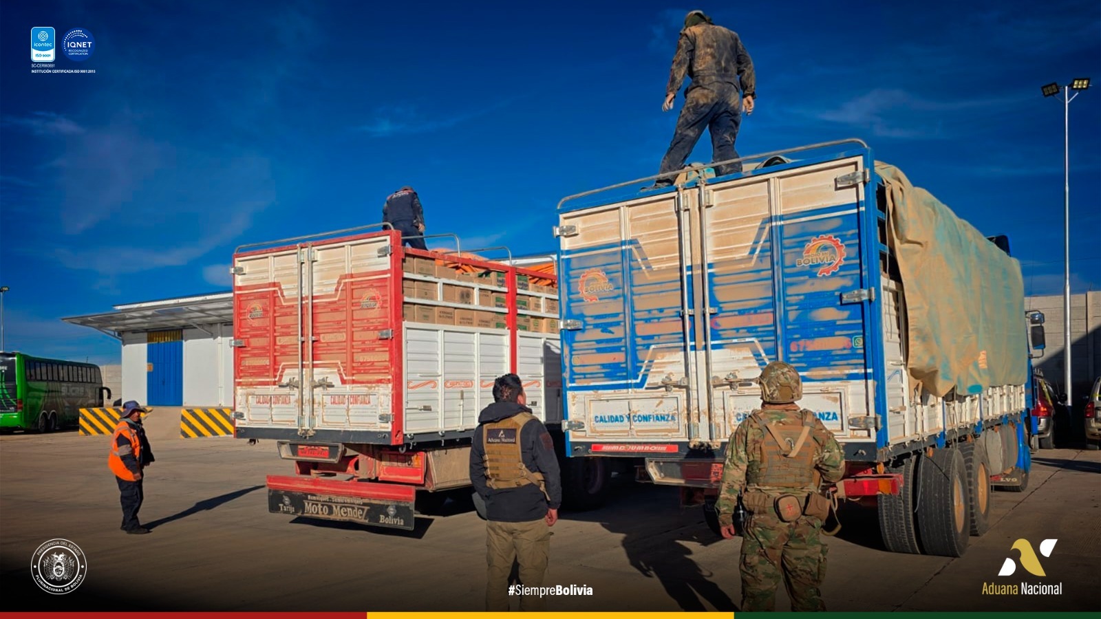 Operativo de control en Cruce Chaqui culmina con el comiso de alimentos de procedencia extranjera