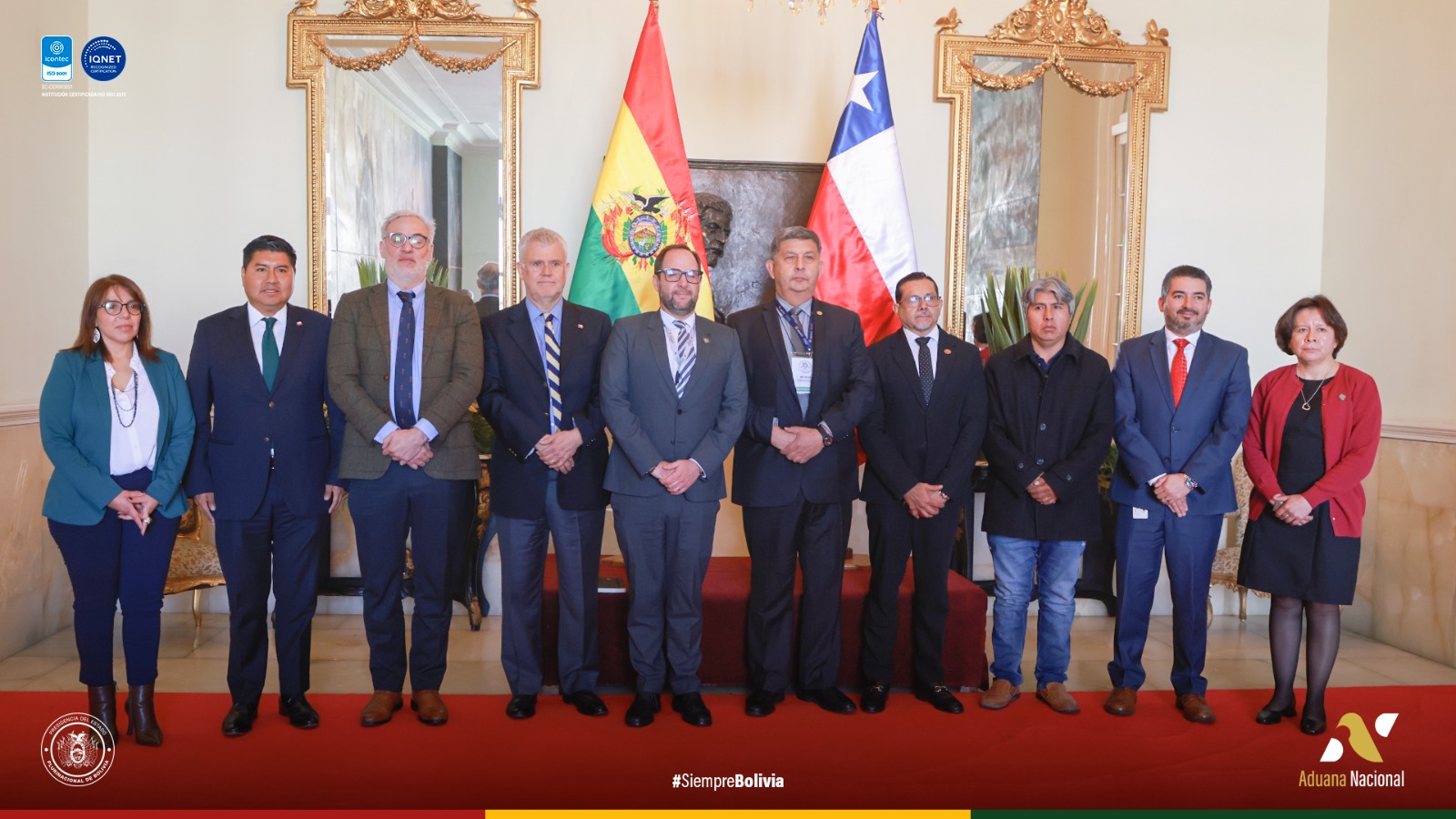 Aduana Nacional destaca avances y desafíos en la integración fronteriza durante la XVIII Reunión del Comité de Frontera e Integración Bolivia–Chile
