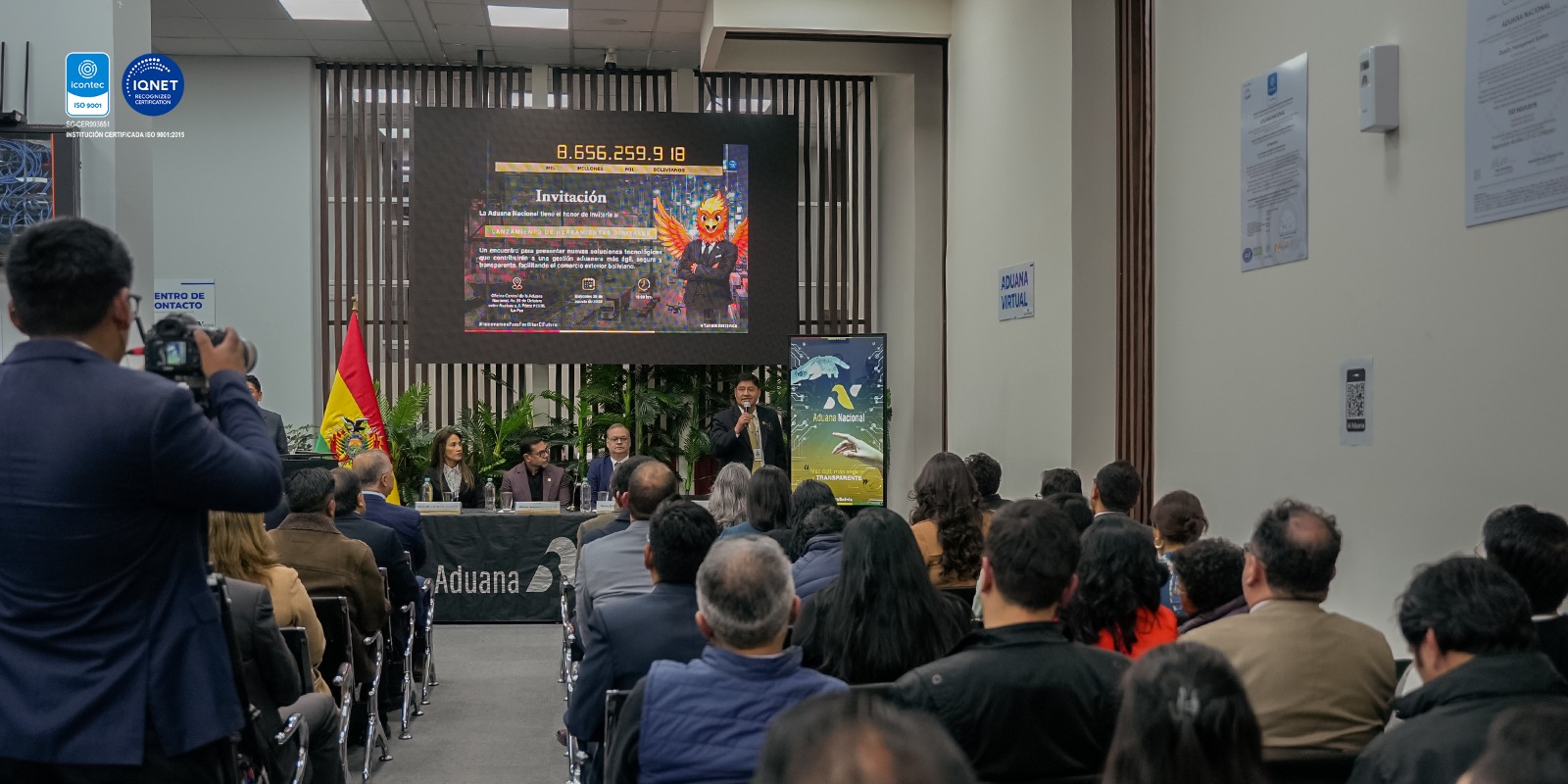 Tres innovaciones tecnológicas fortalecen la gestión de la Aduana Nacional